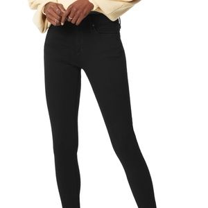 joe's The Icon  Black Faux suede Mid Rise Skinny p